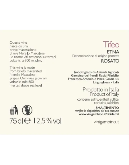 TIFEO ROSATO 2023